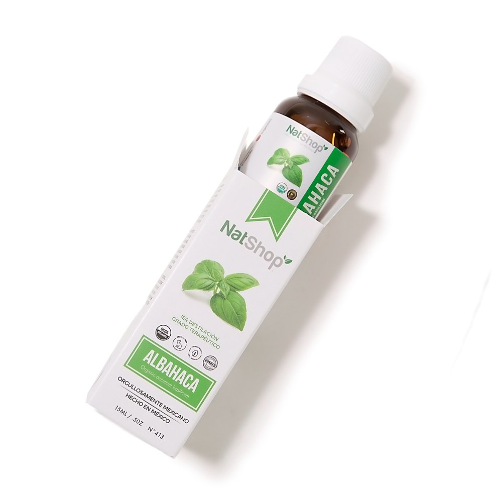 Aceite Esencial de Albahaca 15ml
