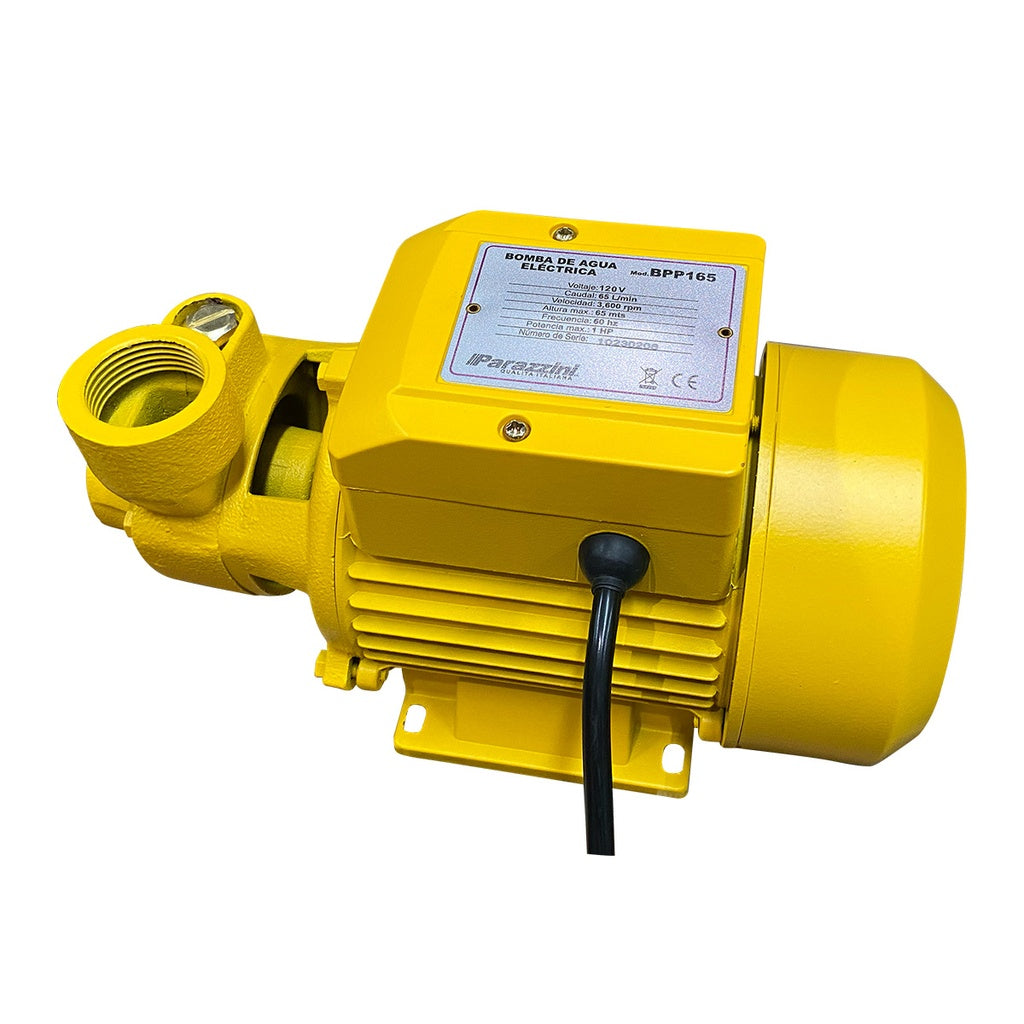 Bomba de agua eléctrica 1 hp Parazzini BPP165