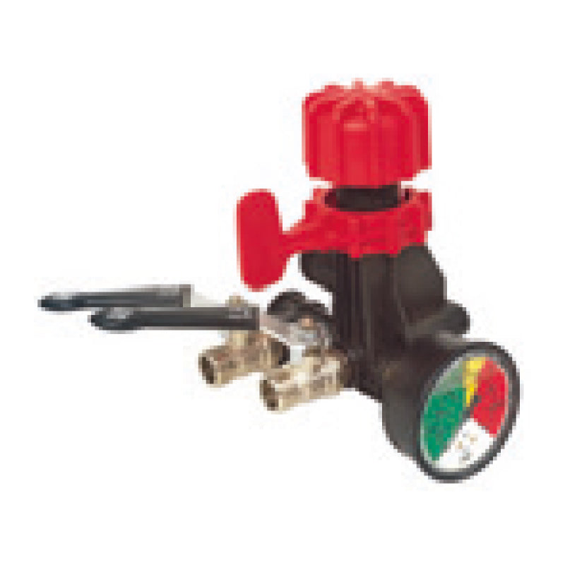 Control de presion 40 bar 580 psi caudal 42 lts/min salida 10 mm rosca 1/2pulg Parazzini GR40/30/20