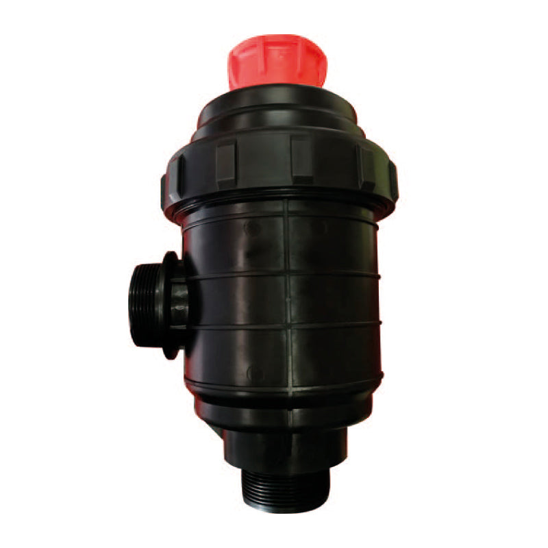 Filtro estandar con valvula check 2 pulg 30 mesh 260 lts/min  1 pzs Parazzini GLQ220