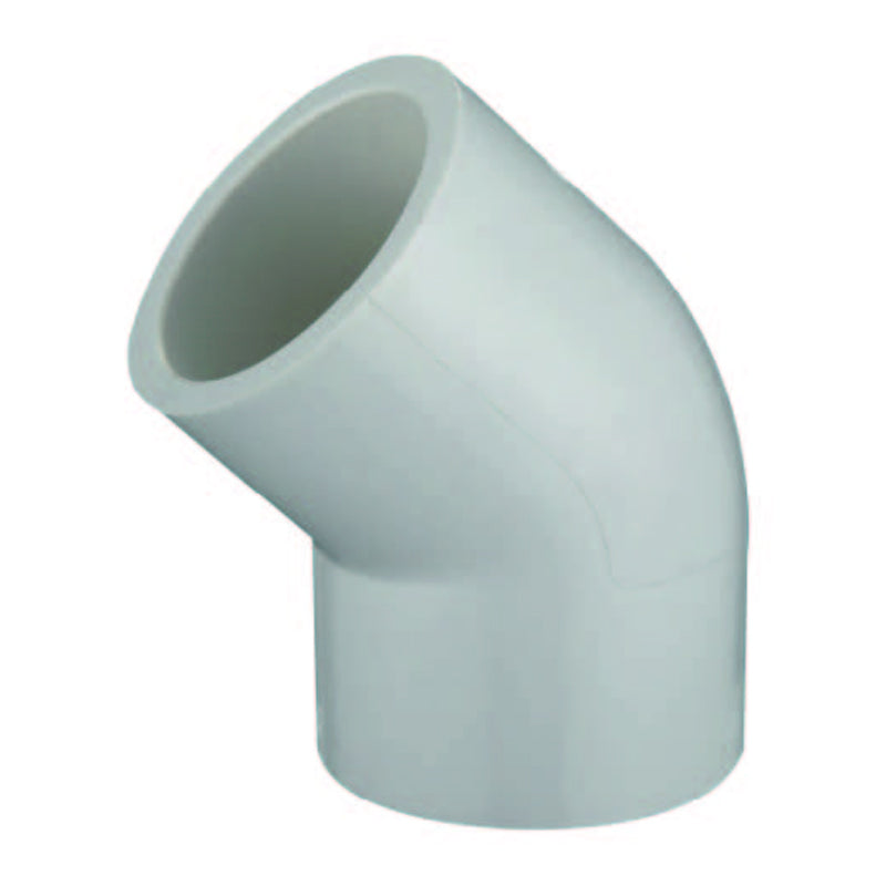 Codo 45° x 3" PVC cedula 40 (cementar) - 1 pieza uso exclusivo agricola Parazzini M0303