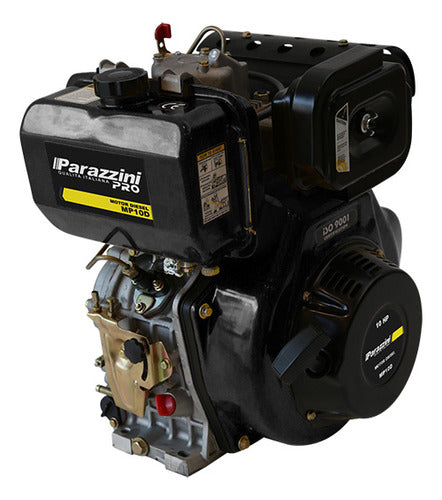 Motor diesel 10hp con arranque electrico Parazzini MP10D