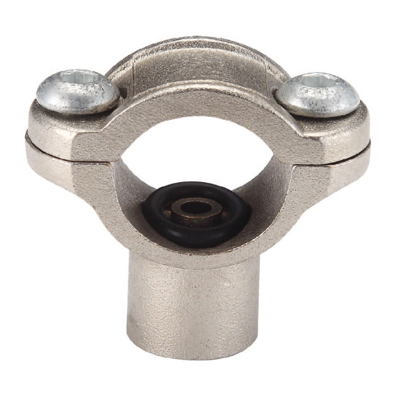Abrazadera 1/4 de bronce para barra humeda 21 mm 1 pzs Parazzini PTZ1/4