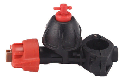 Cuerpo boquilla antigoteo con abrazadera presion de trabajo 3-4 bar  1 pzs Parazzini MKF