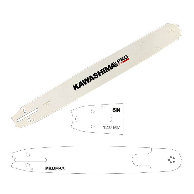 Barra 20 pulg. 3/8 .063 Kawashima 20A3-RN-SN