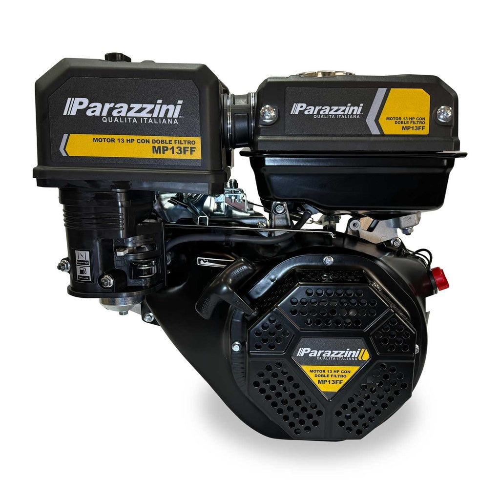 Motor 13 hp 4 tiempos con doble filtro de aire Parazzini MP13FF