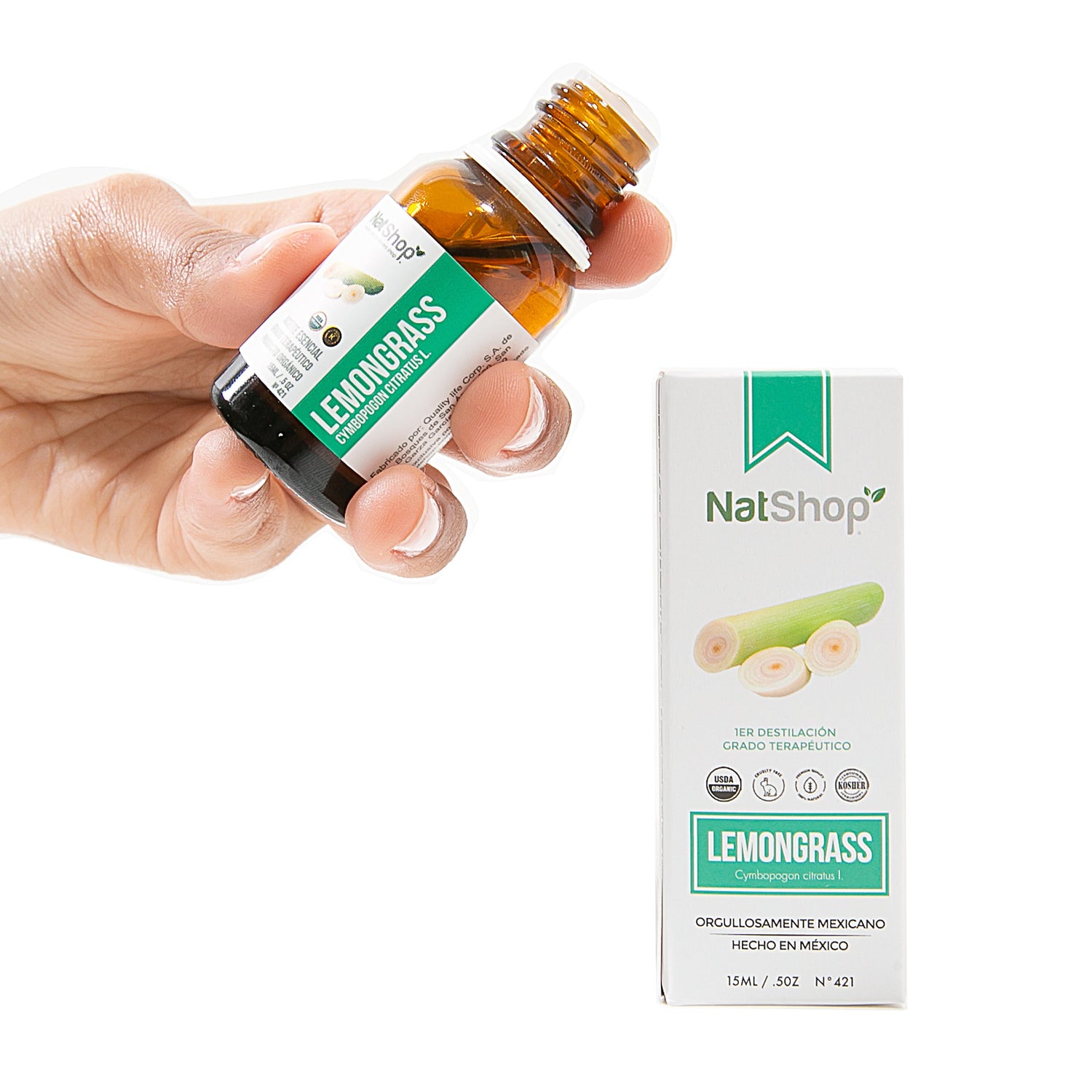 Aceite Esencial de Lemongrass 15ml