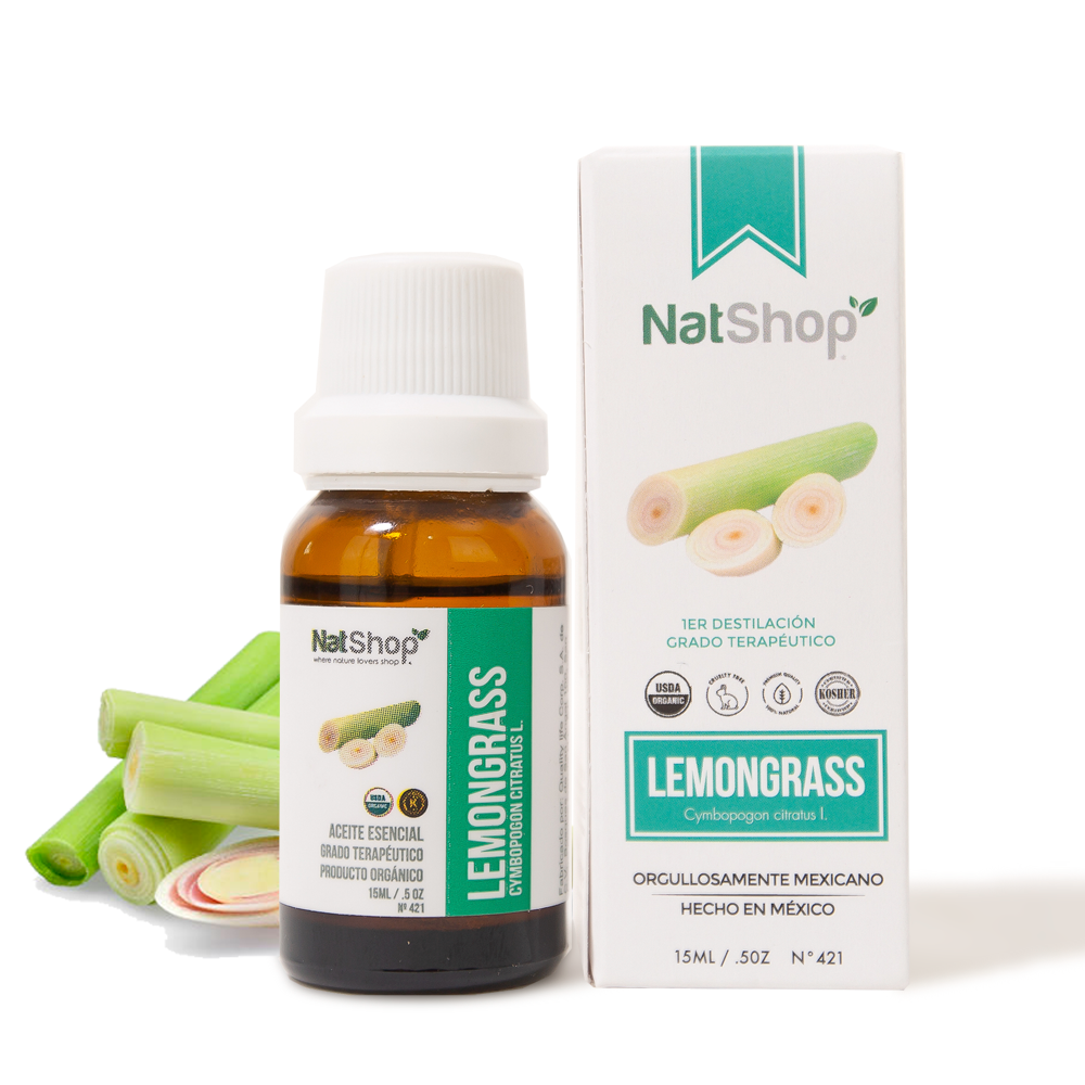 Aceite Esencial de Lemongrass 15ml