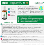 Aceite Niaouli Orgánico 15ml