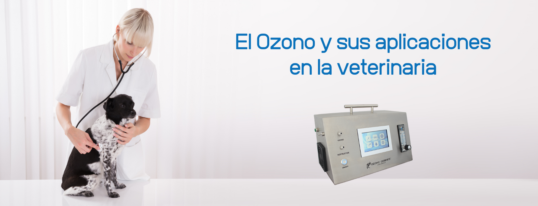 El Ozono y sus aplicaciones en la Veterinaria