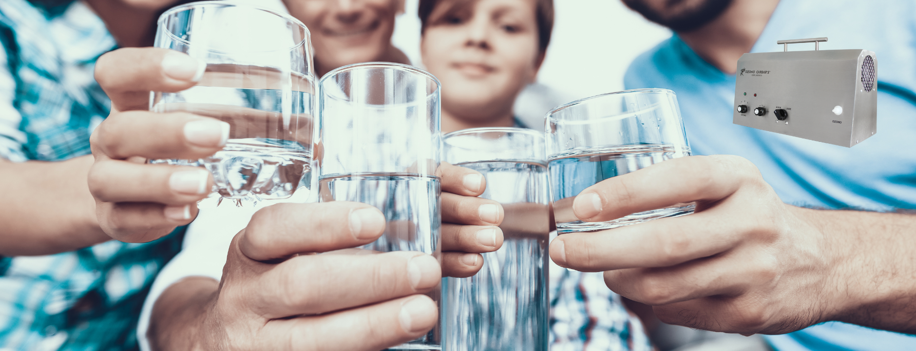 Purificación de agua con Ozono para el hogar
