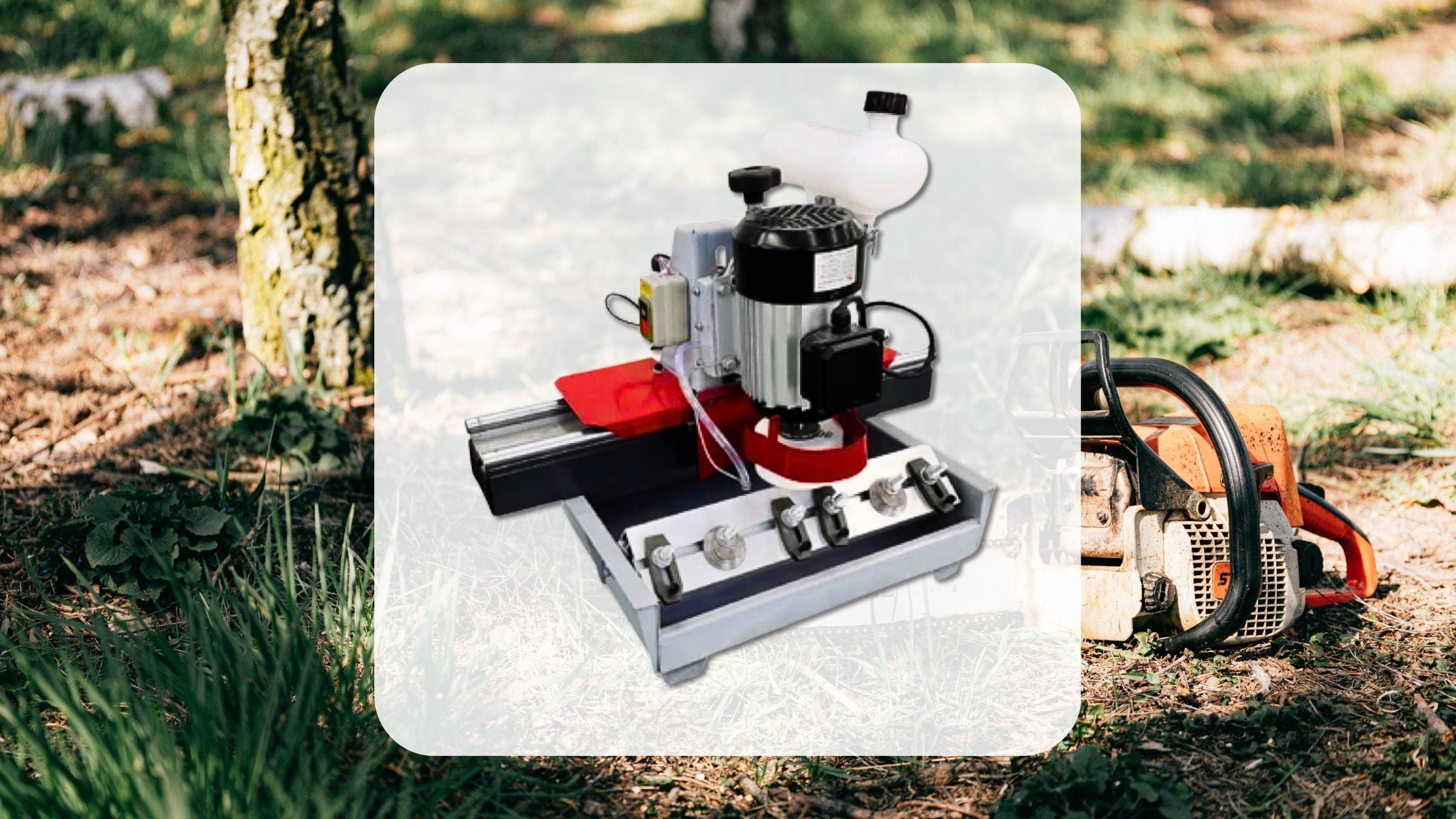 Afiladoras para equipos forestales