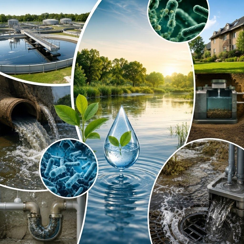 Bacterias y Enzimas para Tratamientos de Aguas y Residuos