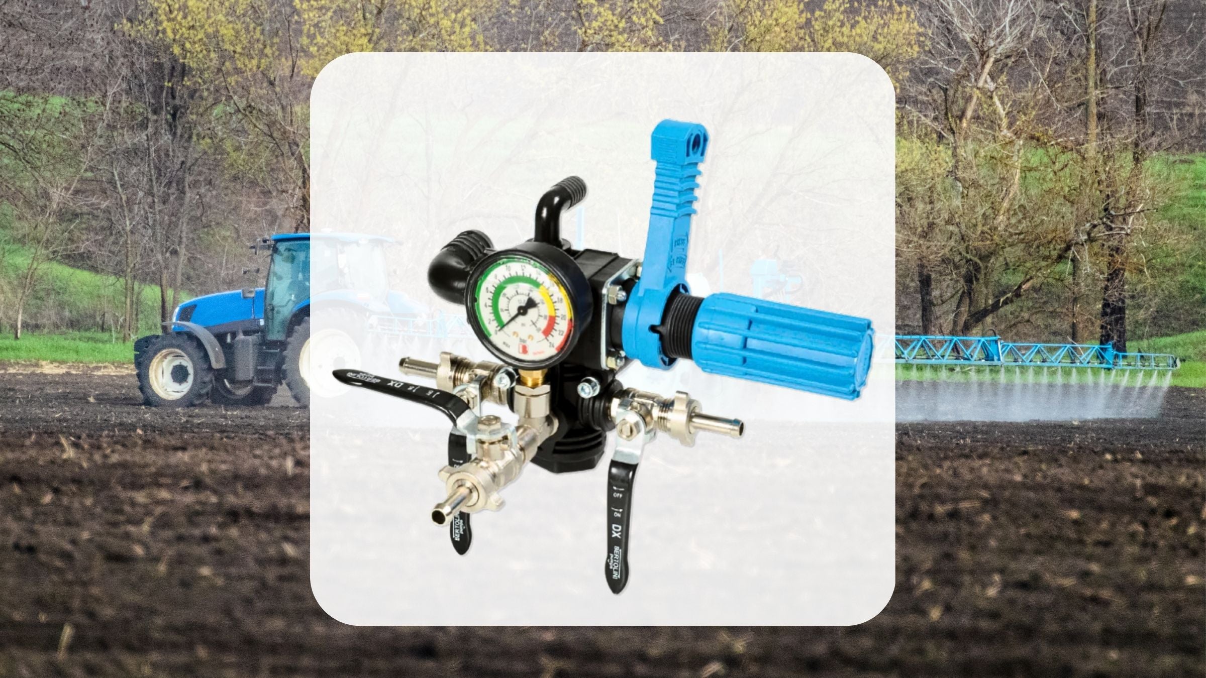 Controles para Aspersores de Tractor