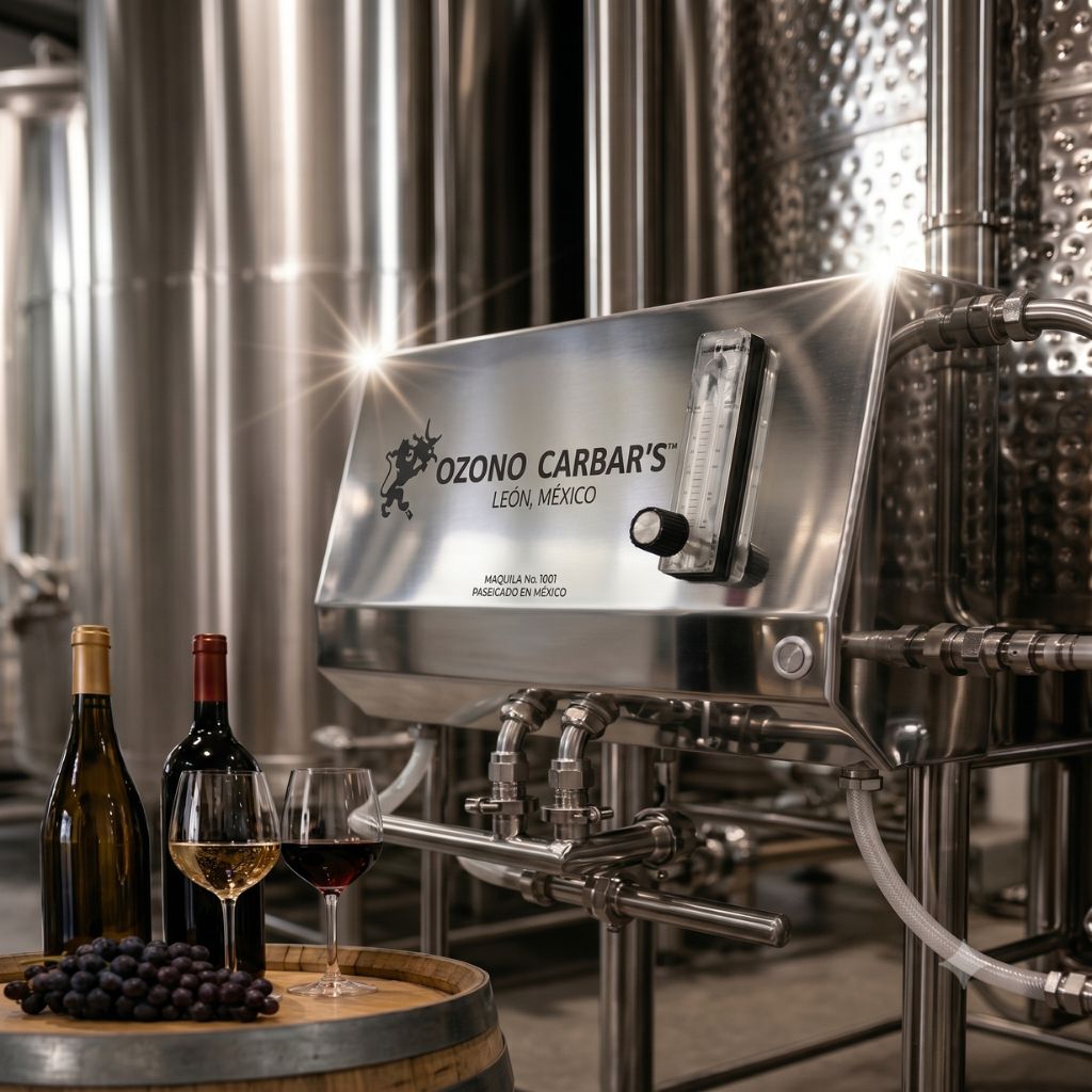 Equipos de Ozono para Líquidos, Bebidas y Lácteos