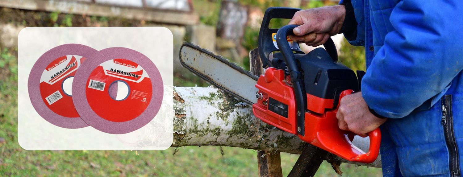 Discos para motosierras. Accesorios para labores agrícolas y forestales