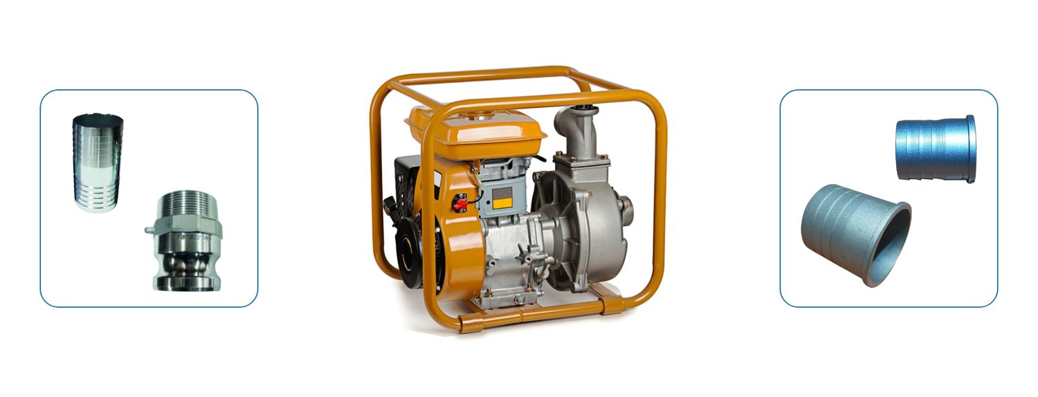 Conectores y coples para motobombas