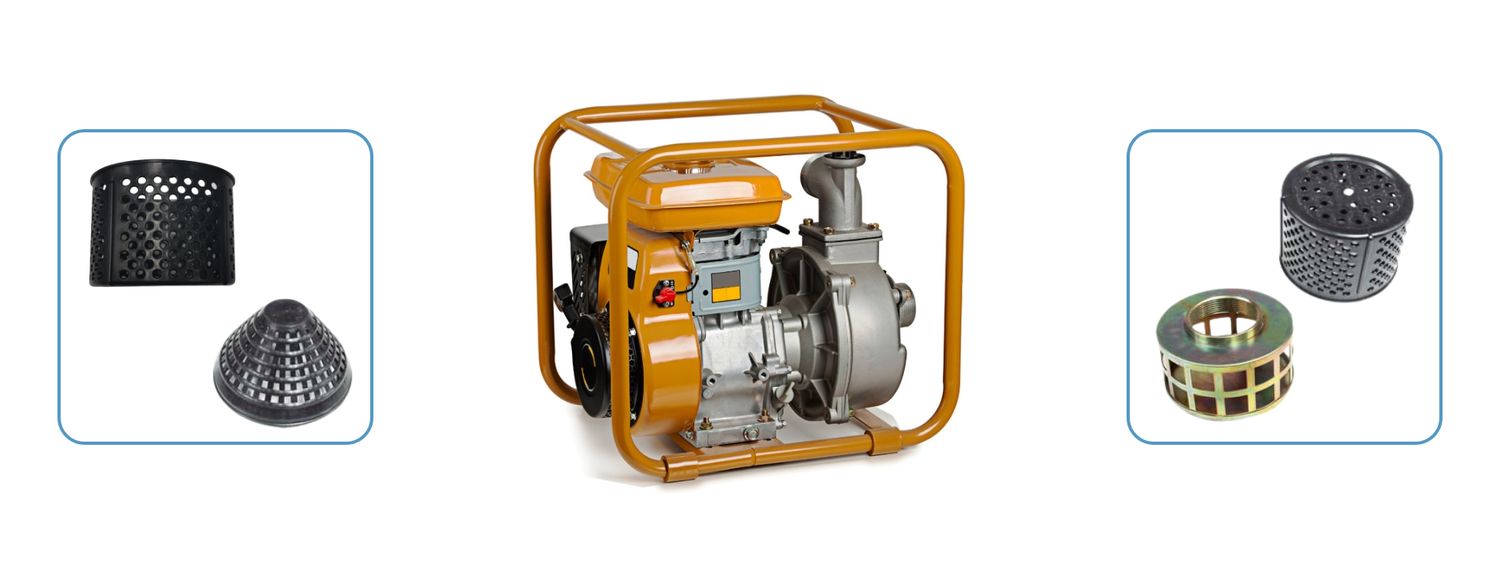 Pichanchas y coladeras para motobombas