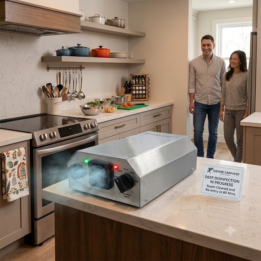 Purificación ambiental con Ozono - Uso Doméstico y Comercial