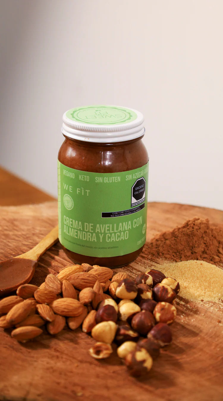 Crema de Avellana, Almendra y Cacao 230g