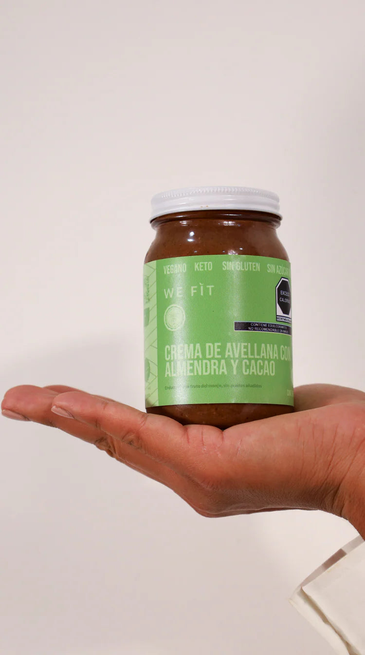 Crema de Avellana, Almendra y Cacao 230g