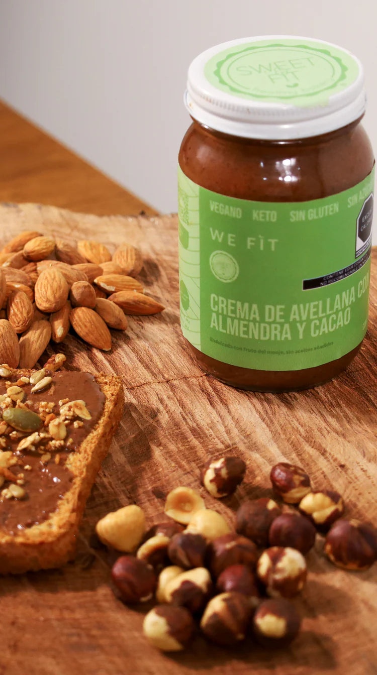 Crema de Avellana, Almendra y Cacao 230g