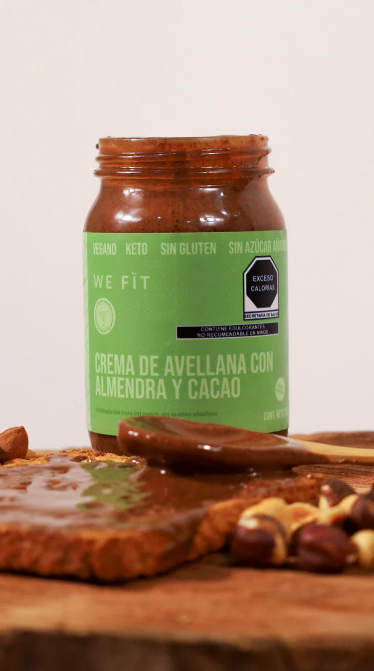 Crema de Avellana, Almendra y Cacao 230g