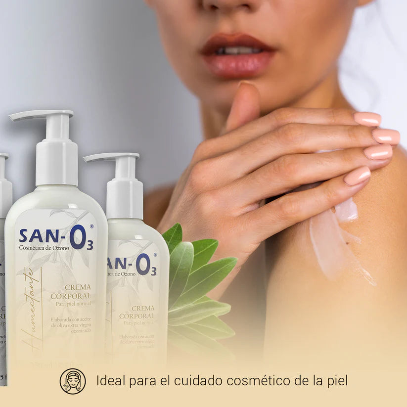 Crema corporal con ozono para piel normal SAN-O3
