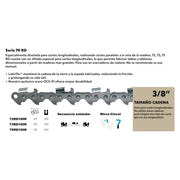 ROLLO DE CADENA OREGON 75RD, .3/8", .063", RAJADORA, COMPATIBLE CON: STH Y OTRAS MARCAS Oregon 75RD100R