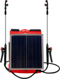 Aspersor eléctrico Kawashima con panel solar 20 litros AKES20L