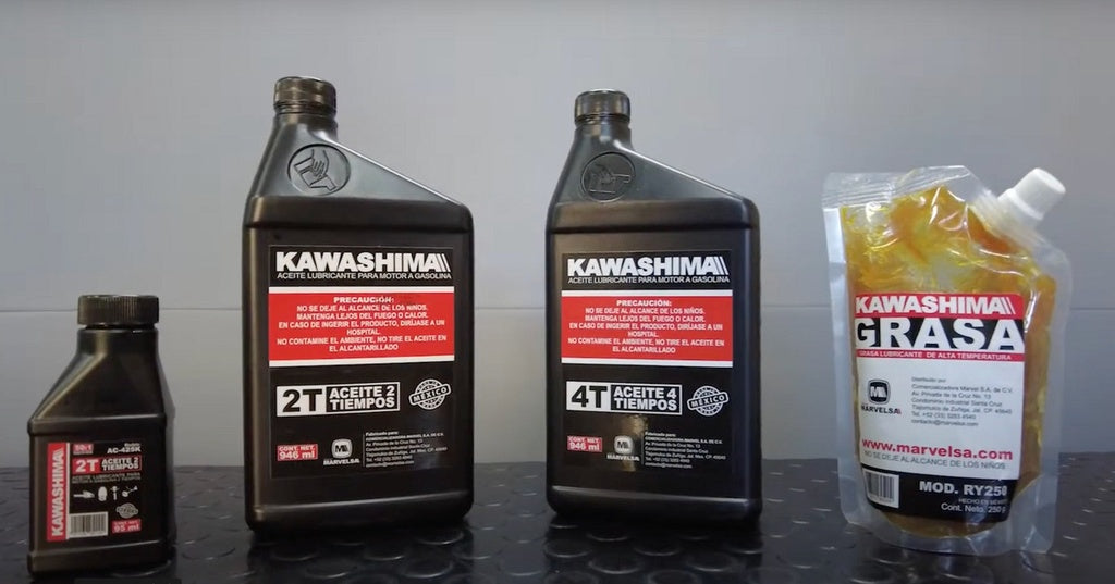 Aceite 2 tiempos 95 ml Cont. 24 pzs. Kawashima AC-425K - Bioaplicaciones