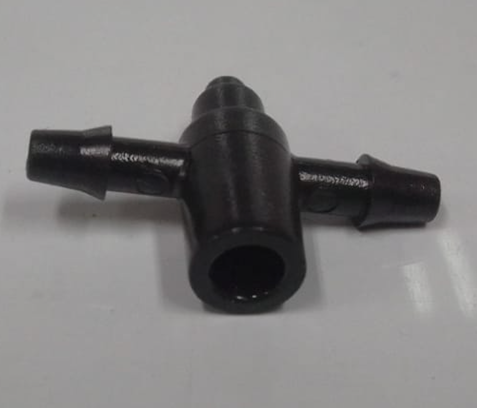 Adapt. 2 Salidas 5mm Tubin Bolsa 500 Pzs Parazzini 5133A