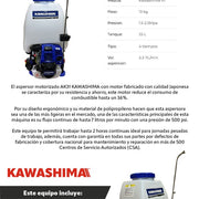 Aspersor motorizado 31 cc 4 tiempos Kawashima AK31 - Bioaplicaciones