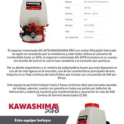 Aspersor Motorizado 26cc Mitsubishi TB26 Kawashima Pro AK-26TB - Bioaplicaciones