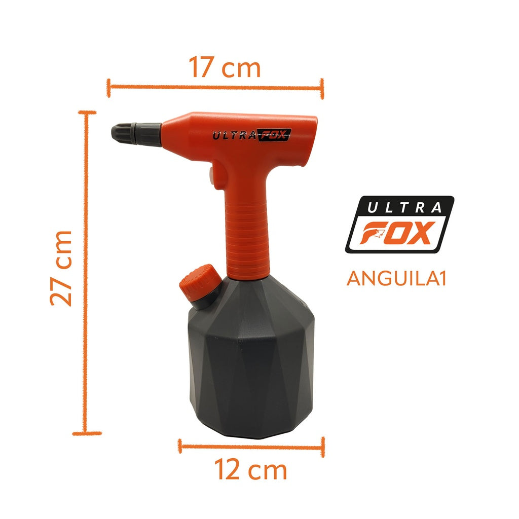 Aspersor electrico con bateria litio 1 litro Ultra Fox ANGUILA1 - Bioaplicaciones