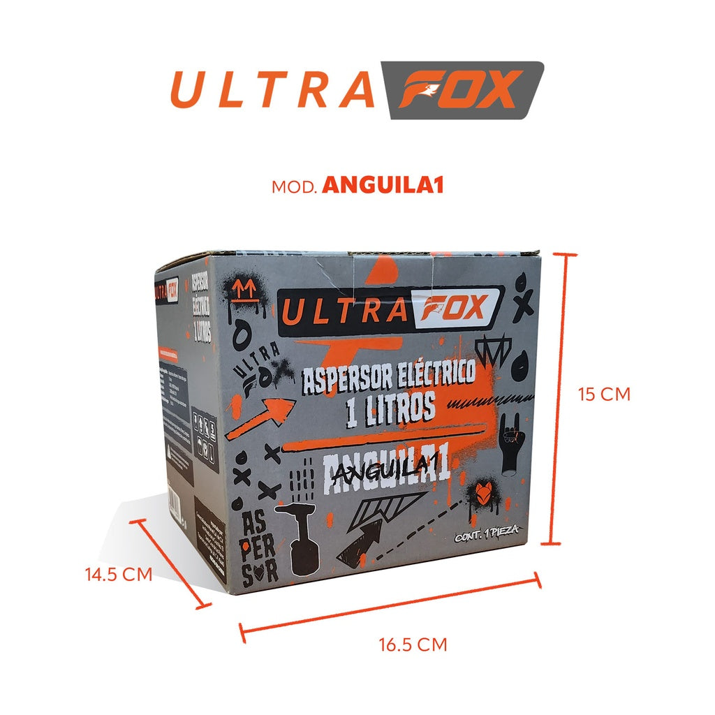 Aspersor electrico con bateria litio 1 litro Ultra Fox ANGUILA1 - Bioaplicaciones