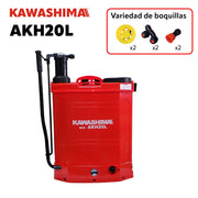 Aspersor hibrido 20 lts Kawashima AKH20L - Bioaplicaciones