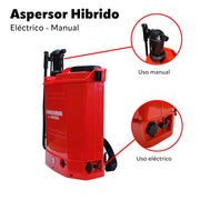 Aspersor hibrido 20 lts Kawashima AKH20L - Bioaplicaciones