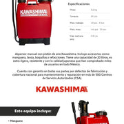 Aspersor manual 20 Lts Kawashima AKM20L - Bioaplicaciones