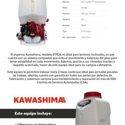 Aspersor motorizado 26 cc rompeolas Kawashima KTR26 - Bioaplicaciones