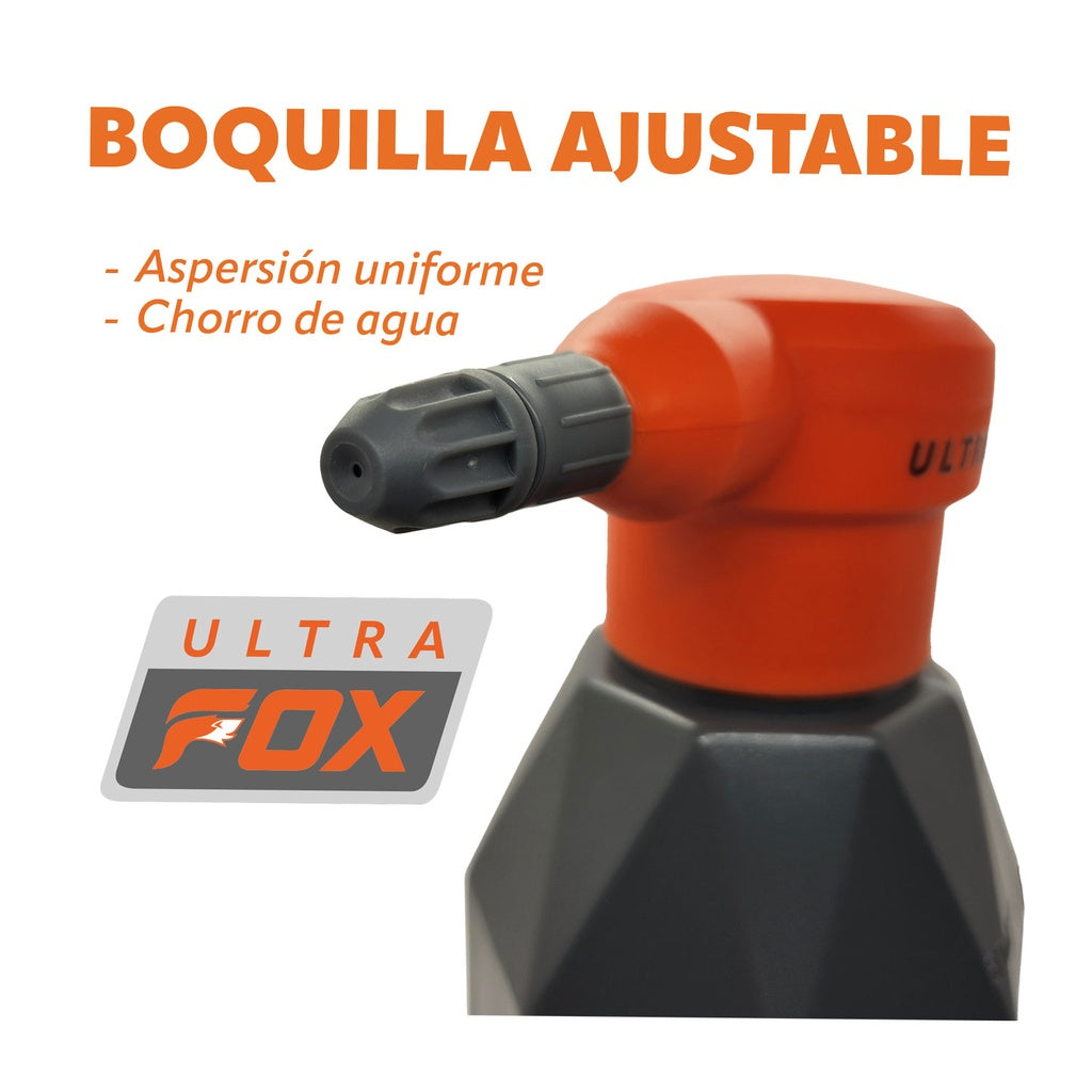Aspersor eléctrico con batería litio 2 litro Ultra Fox Anguila2L