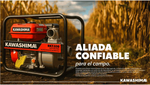 Bomba potente 3" 7.5 HP aluminio 25 m 60 m³/h Kawashima BK7.530 - Bioaplicaciones