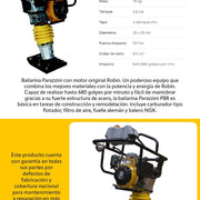 Bailarina 4 hp motor Robin Parazzini PBR - Bioaplicaciones