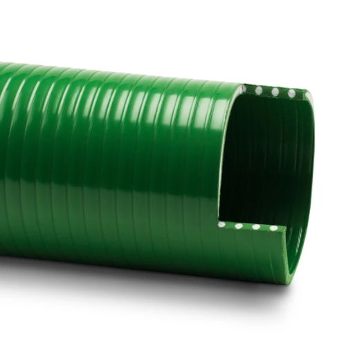 Tubería de PVC flexible para succión y descarga Biflex™  de 4" - Rollo de  30 Metros