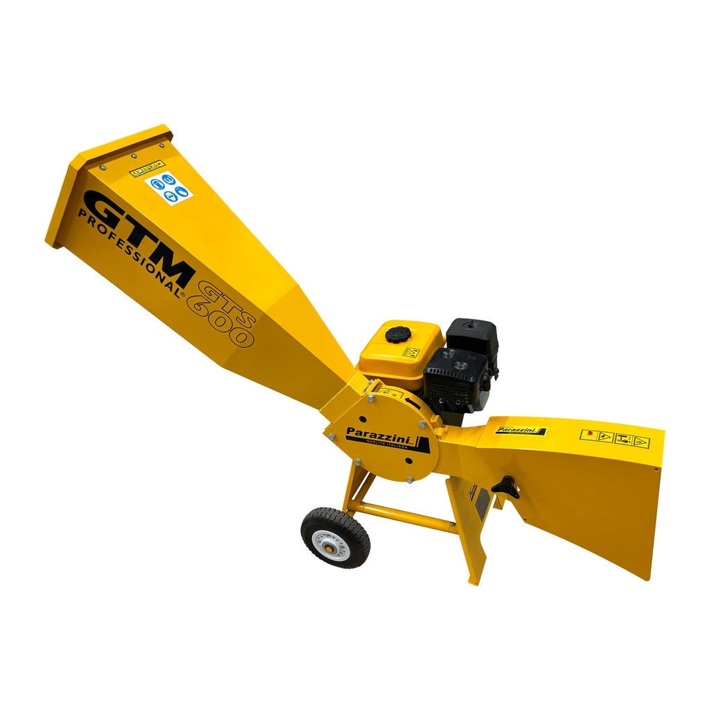 Biotrituradora 6.5hp 4T salida ajustable Parazzini GTS600C