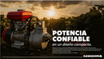 Bomba portátil 1" 3 HP aluminio 15 m 12 m³/h Kawashima BK2.510 - Bioaplicaciones