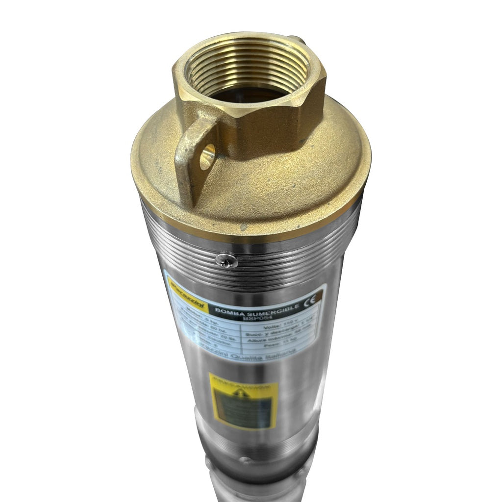 Bomba sumergible .5 hp 1 1/4 pulg Parazzini BSP054