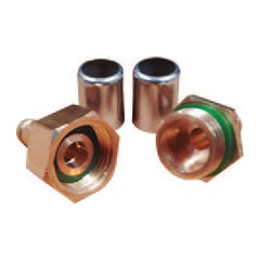 Conector y casquillo para manguera de alta presión de 8.5 mm 1/3 a 13.5 mm 1/2 Cont: 5 piezas Parazzini C138.5MMV