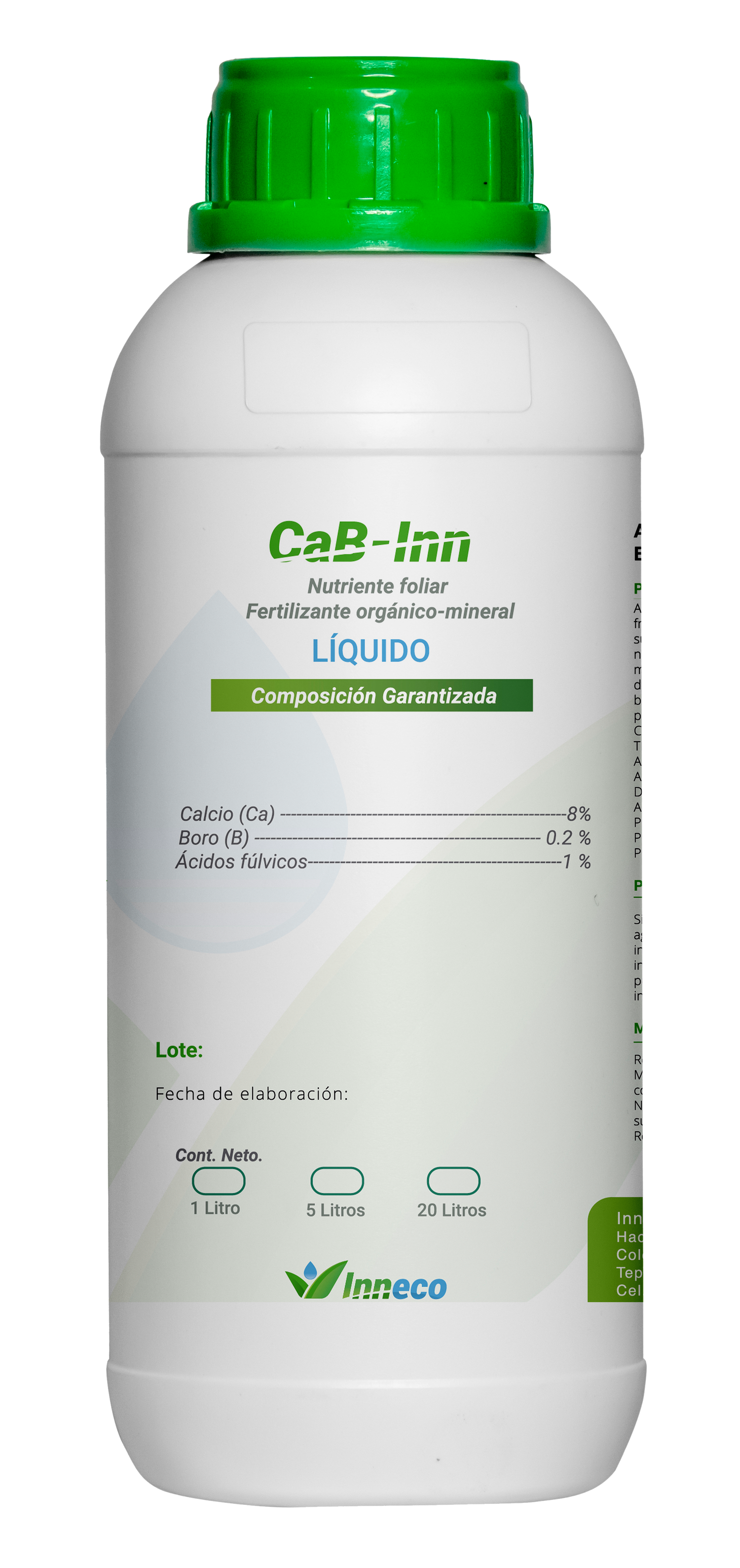 CaB-Inn Corrector de deficiencias (Calcio-boro)1L