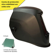 Careta proteccion ultra visibilidad celda solar Parazzini SEGURA